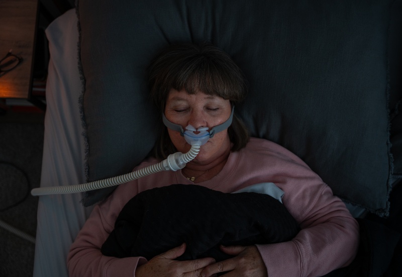 Patient after sleep apnea treatment in Arlington Heights, IL